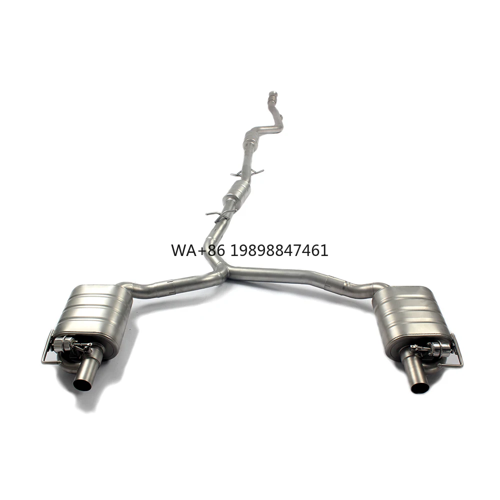 

OEM новый стиль выхлопной системы для Benz W205 C200/C260/C300 2015-2022 2,0T выхлопная труба из нержавеющей стали производительность выхлопной системы