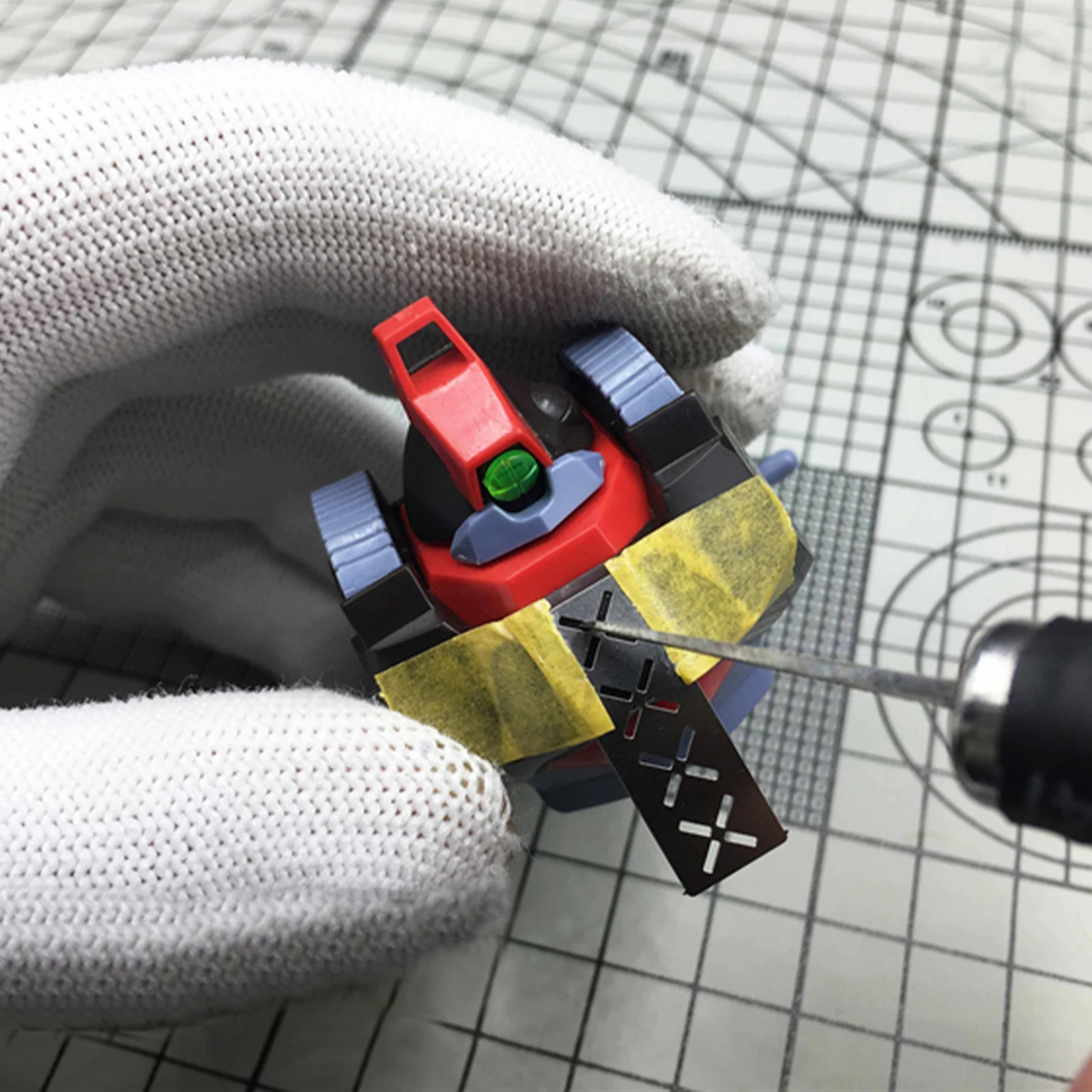 Modelli di stencil per pittura con fotoincisione in acciaio di alta qualità con 13 tipi di dettagli per Nu Gundam MG 1/100 1/144 Strumenti artigianali dettagliati