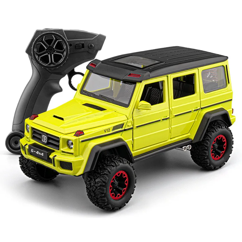 

1:24 G500 RC Cars Off Road SUV Alloy Metal Diecast Model Car Sound & Light Radio remote control car Children's toy car Birthday