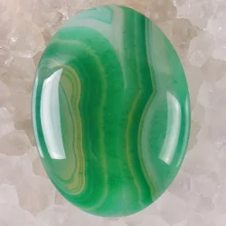 40x30MM Green Veins Agate Stone Oval Cabochon CAB GEM Jewelry Making H099
