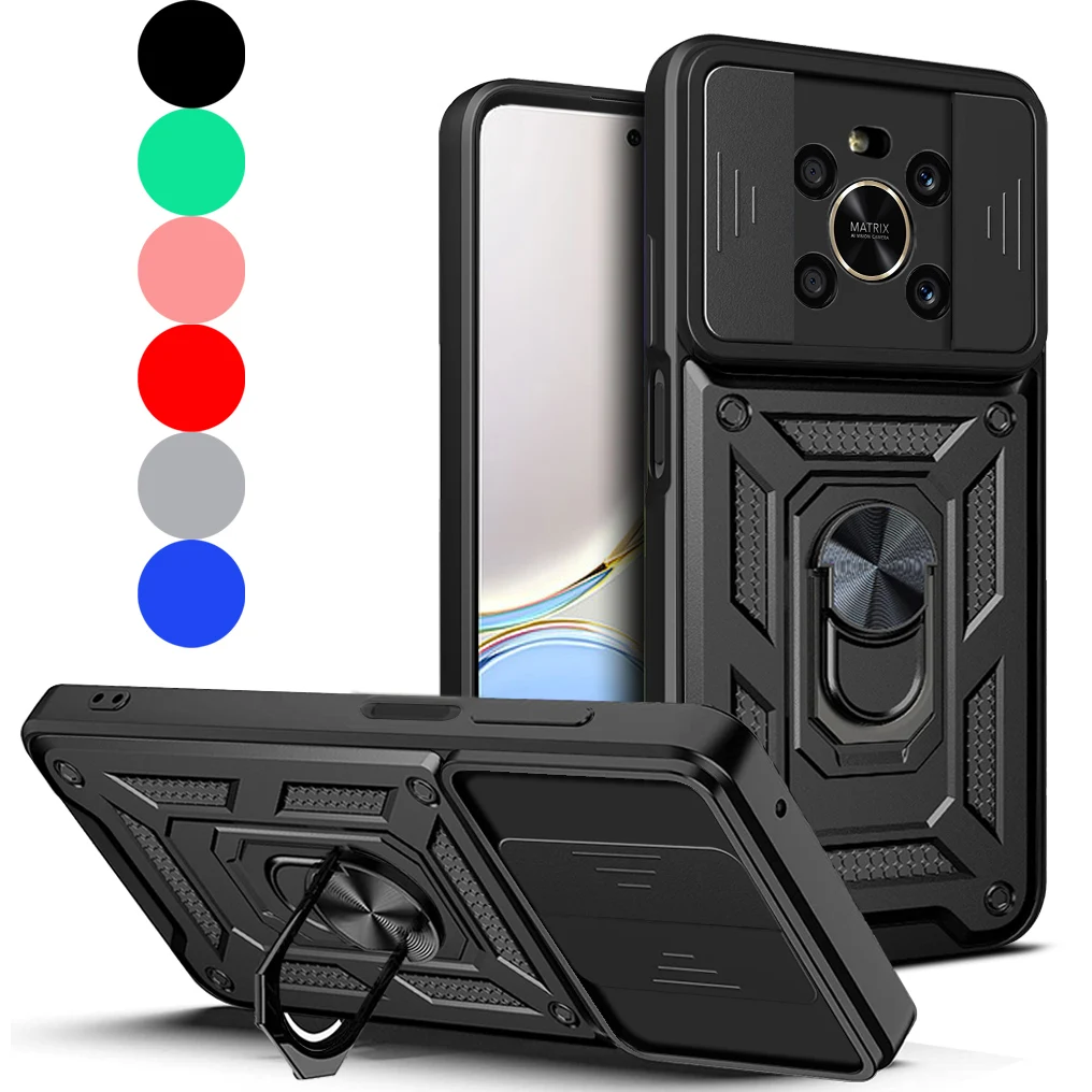 

Magnetic Holder Ring Stand Shockproof Armor Case Phone Cover For Honor Magic 4 Lite/5 Lite/5 Pro/6 Lite/6 Pro/Honor X9/X9a/X9b