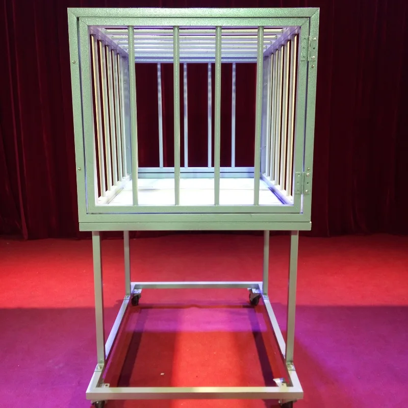 

Professional Stage Performance Illusion Equipment Fire Cage Magic Tricks