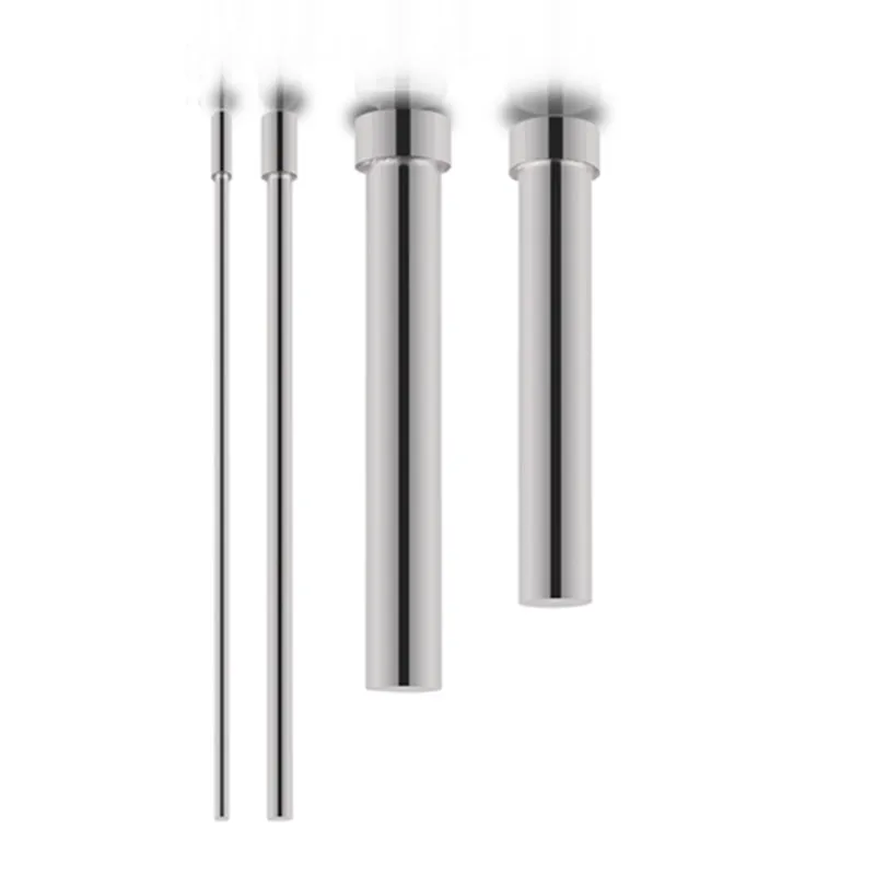 10PCS โลหะแม่พิมพ์เจาะ T ประเภทความแม่นยำแม่พิมพ์ Punch Pin สำหรับแม่พิมพ์พลาสติก D12mm D13mm ตรง Thimble Ejector Pins