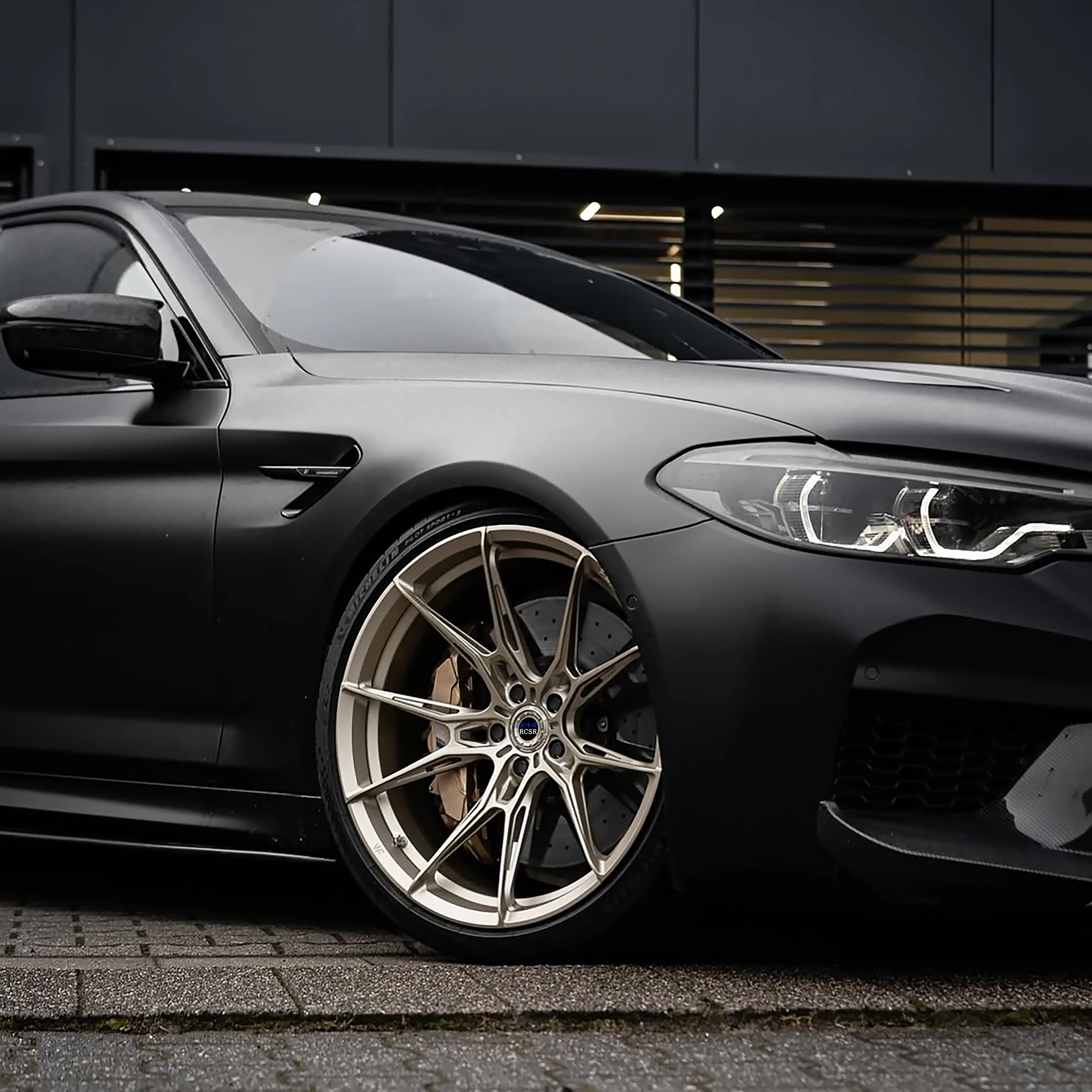 

RCSR High-End Forged Deep Dish Concave T6061 Alloy Wheels 18-24 Inch with 5X112 5X108 5X114.3 5X120 Hubs 35mm New 5X112 5X108