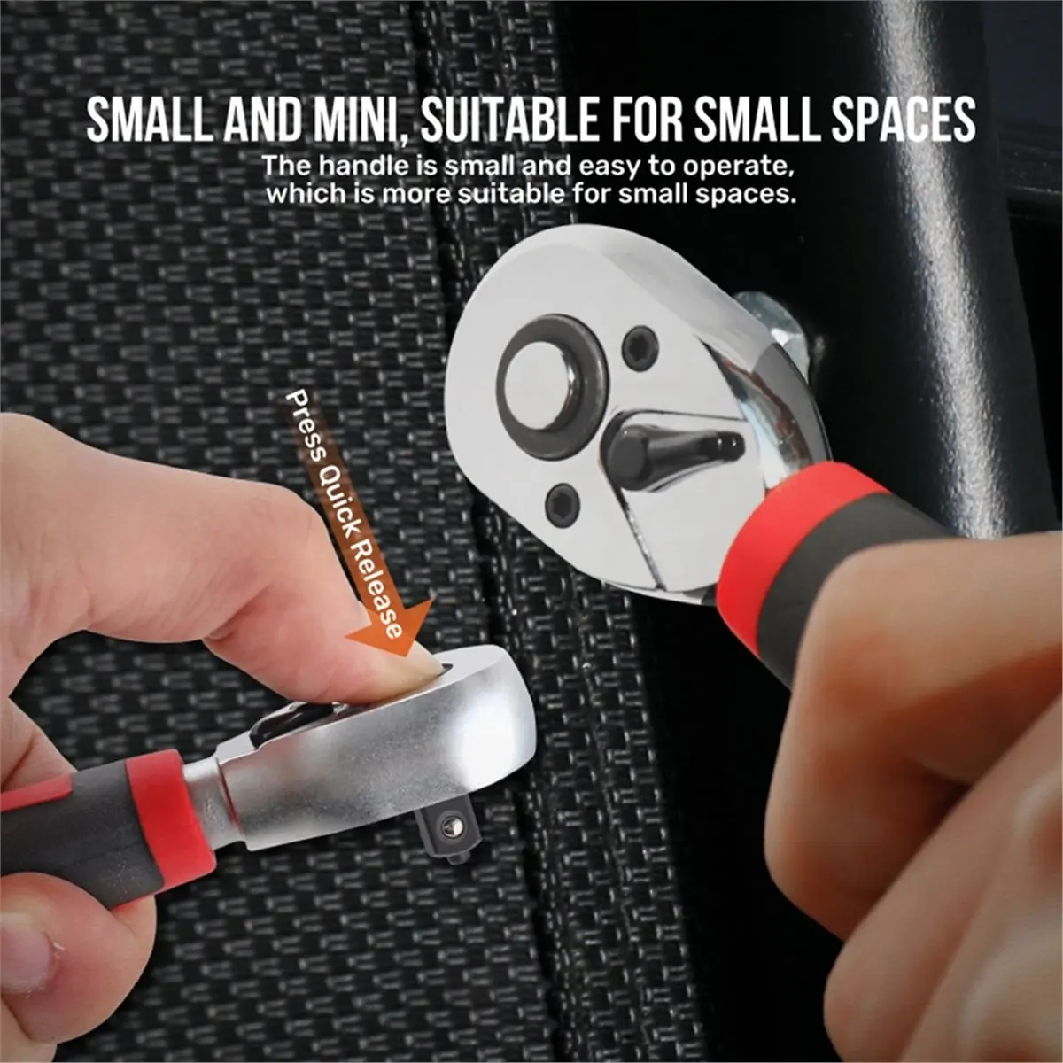 *N21R Ratchet Double Head Fast Ratchet Wrench Double-Ended Mini Socket Wrench Set Bicycle Workshop Tool Hand Tools