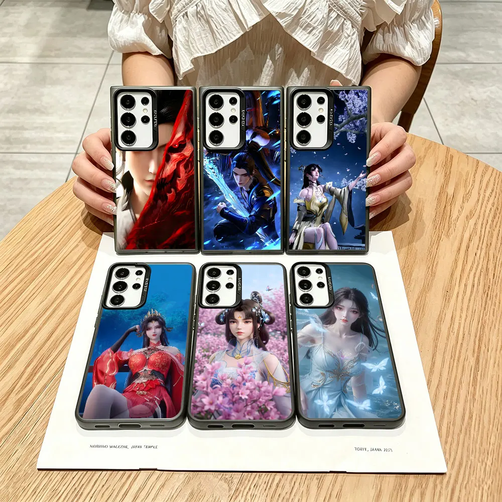 Shockproof Case for Samsung Galaxy Note 20 Ultra 5G Phone Cover M36 M12 J5 J7 Prime F42 F41 F15 F02s Legend of Lingwu Continent