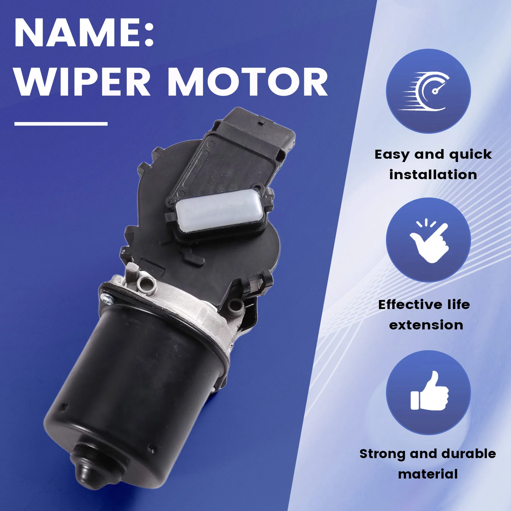 

For Dacia Sandero/Sandero Stepway/Logan 2012- 2020 Compatible Wiper Motor For Front Windscreen 288006475R Car Part