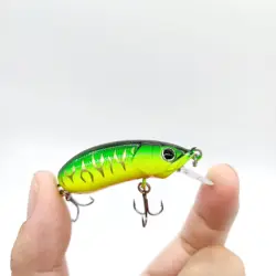 DUODUOYU 1PCS Mini Wobblers Crankbait Fishing Lure 7.5g/50mm Minnow Isca Artificial Lures Wobbler Crankbait Fishing Tackle