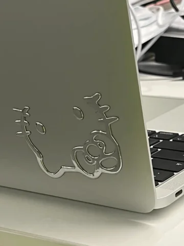 2/10/20 st Hello Kitty PVC-klistermärken Mångsidiga och hållbara för telefoner, bilar, prylar, perfekt present 8 best sales Hello Kitty bilklistermärke - №1