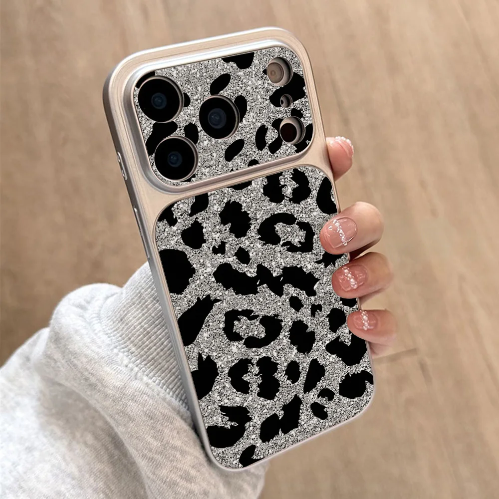 Leopard Print Leather Phone Case For Samsung A57 A56 A55 A54 A37 A36 A35 A34 A27 A26 A25 A17 A16 A07 A06 S26 Ultra S25 S23 S24
