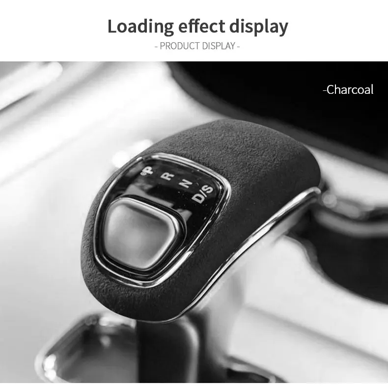 Für Jeep Grand Cherokee SRT 2014–2015, hergestellt aus Alcantara, Schaltknauf-Abdeckung, Kofferraum, kratzfest, Auto-Innenraum-Tuning-Zubehör – Detail 9