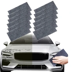 12PCS Breath Green Nano Sparkle Cloth Car Scratch Remover Nano Cleaning Cloth Vehicles Car Paint Scratches Repair Set