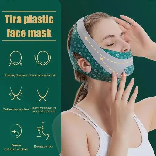 V Face Shaping Double Chin Face Bandage Firmming Lift Up Anti Wrinkle Mask Strap Band Women Slimming Thin Facial Beauty Mask