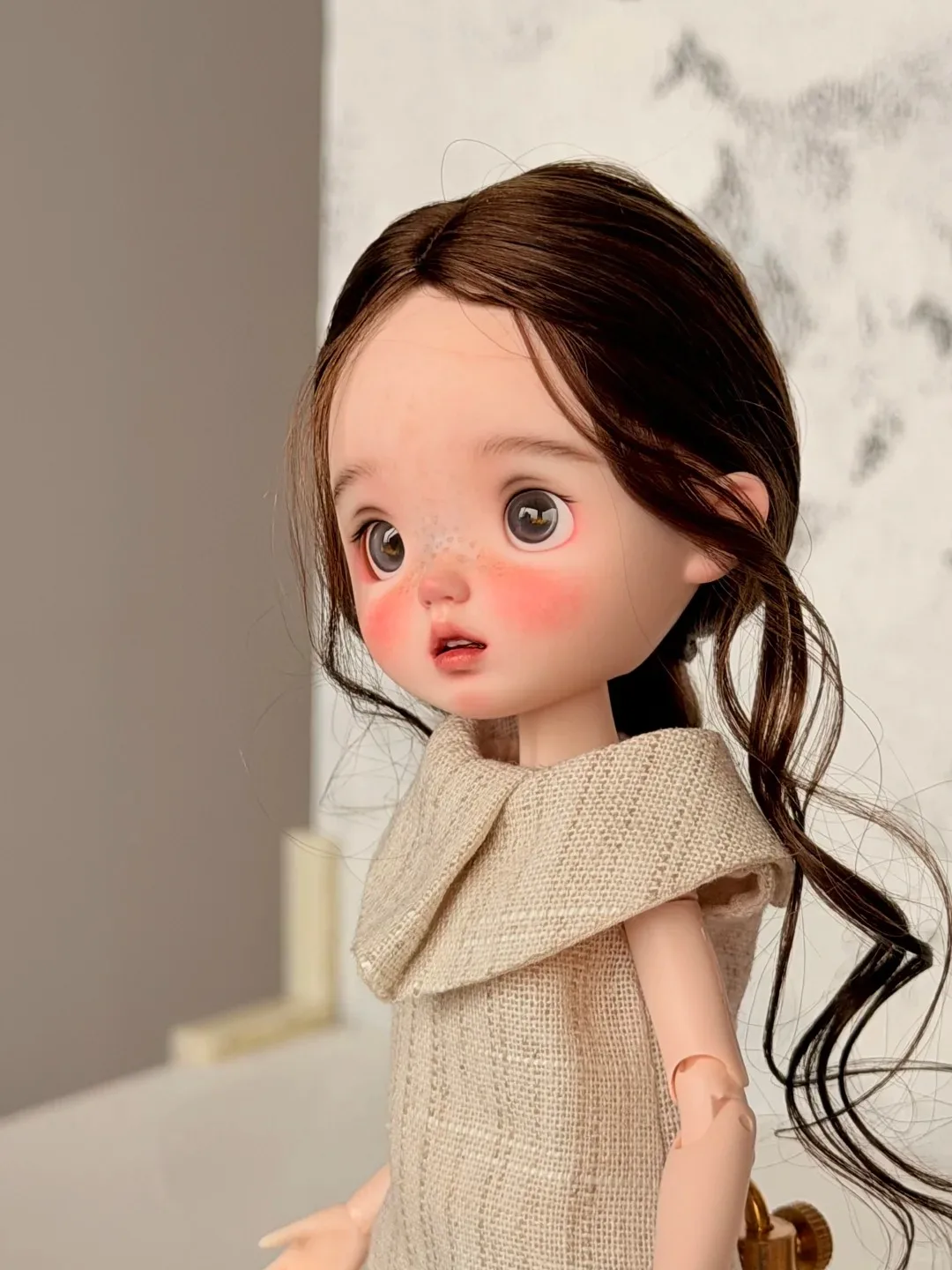 

2026 Новая кукла SD BJD 1/6 - Rosen Girl, художественная модель из смолы, высокое качество, игрушка для макияжа «сделай сам»