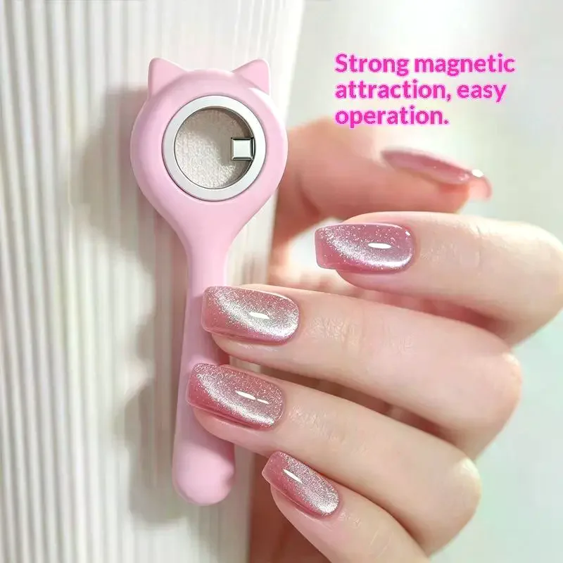 Cat Eye Black Hole Magnet Tool: Strong Magnetic Guide for DIY Nail Art Gel Polish Effects, Manicure Design & Salon Creativity
