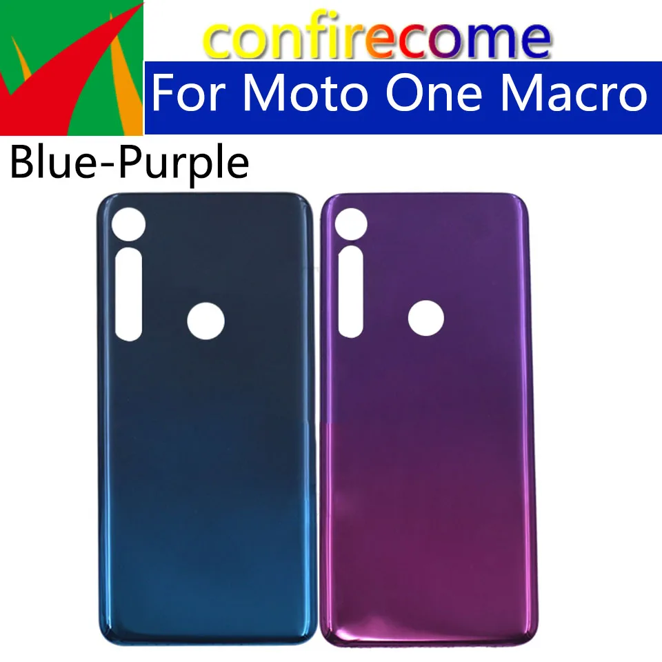 Replacement For Motorola Moto One Macro XT2016 Back Battery Cover Housing Rear Back Cover Housing Case