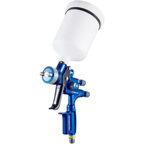 HVLP Air Spray Gun with 1.3mm Nozzle and 600ml Capacity Cup for Automotive Paint Spraying Ideal for Car Painting Home DIY Proje