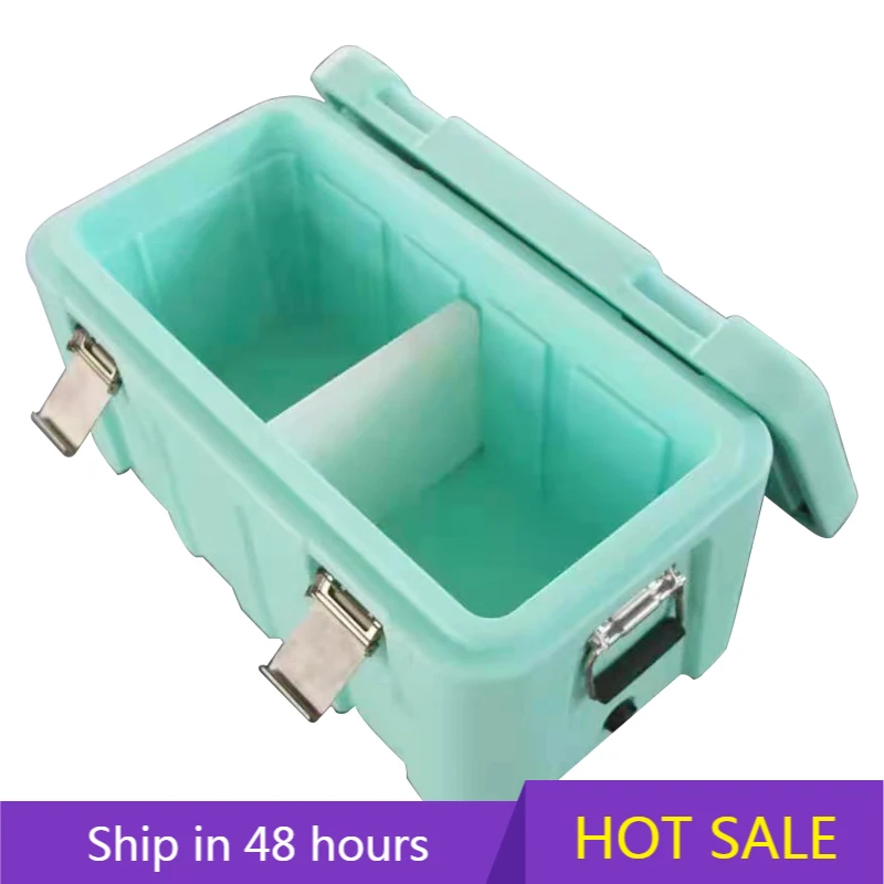 

POWER LEAPPortable Ice Cooler Box Camping Storage Fish Outdoor Picnic Tan