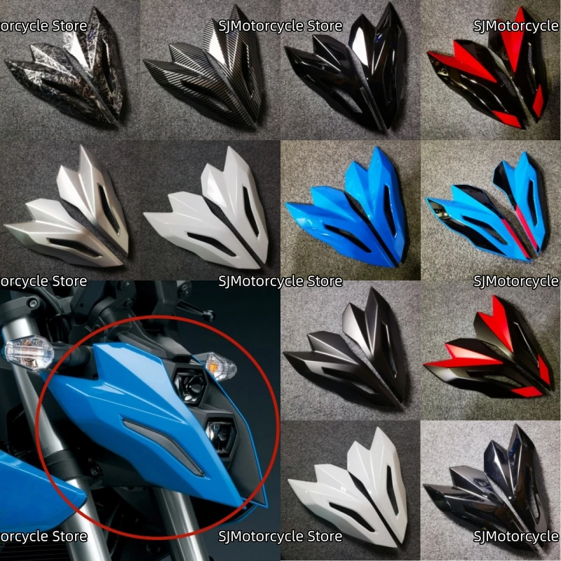 

Motorcycle Head Side Panel Upper Front Headlight Nose Turn Signal Fairing Fit For Suzuki GSX-8S GSX 8S GSX8S 2023-2026