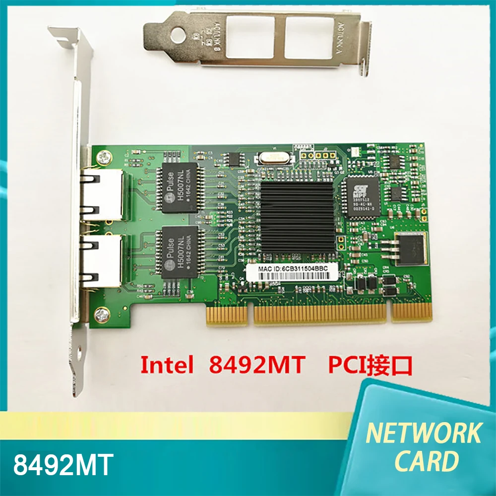 For INTEL 8492MT PCI 82546 PCI PCI-X Gigabit Dual Port Network Card PCI-X