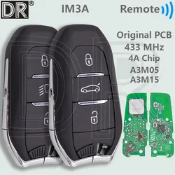 DR IM3A Original PCB 4A A3M15 Chip 433MHz Proximity Car Remote Key For Peugeot 307 308 3008 508 5008 Citroen C3 C4 Opel Vauxhall