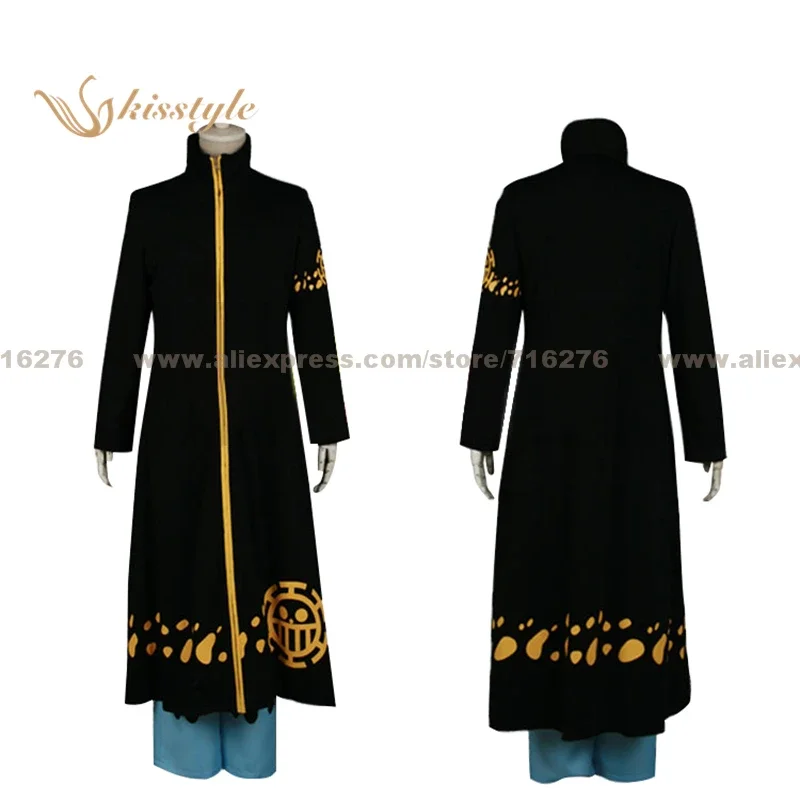 

Kisstyle Fashion Anime OnePiece Trafalgar Law Two Years Later Whole Set Uniform COS Clothing Cosplay Costume,Customized Accepted
