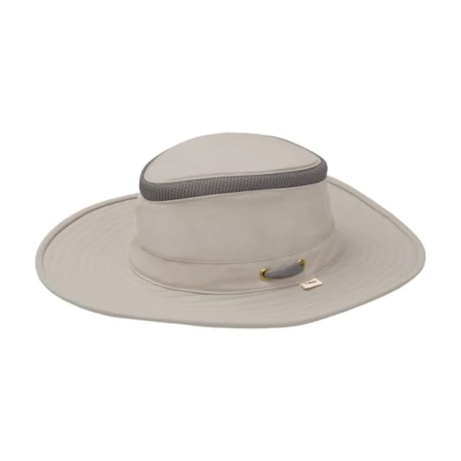 

LTM6 Airflo Sun Hat for outdoor sports, lightweight nylon, black, UPF 50+ sun protection and breathable airflow design