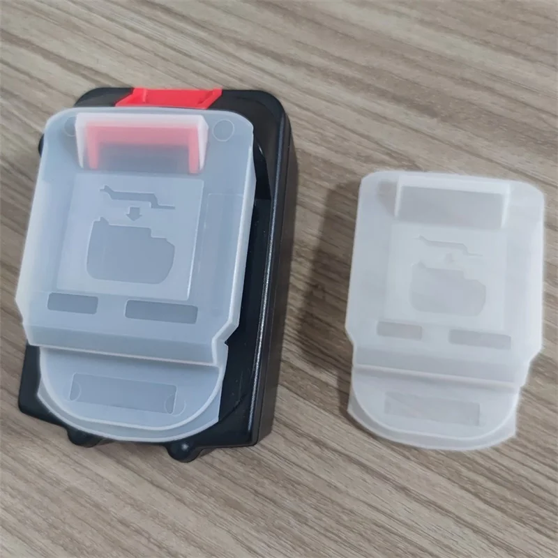 배터리 먼지 커버 리튬 배터리 홀더 makita 14.4V 18V BL183 BL1430 전동 공구 캡 외장 쉴드 케이스 용 플라스틱 커버