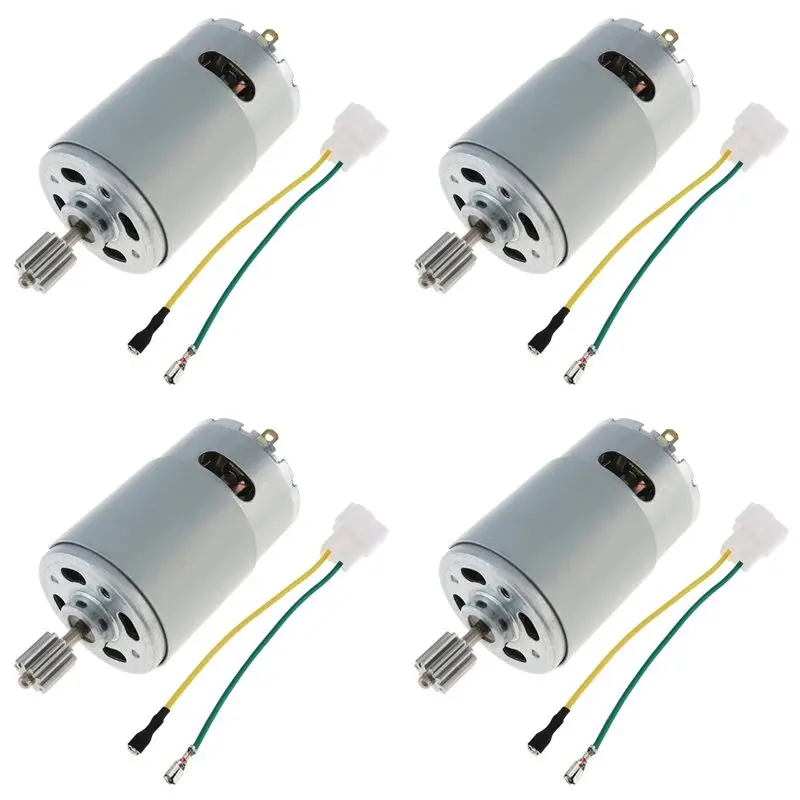 [Superx&KND]4X RS550 12V 12000 DC Motor 12000 RPM Children's Electric Car Motor Remote Control Car Motor Speed