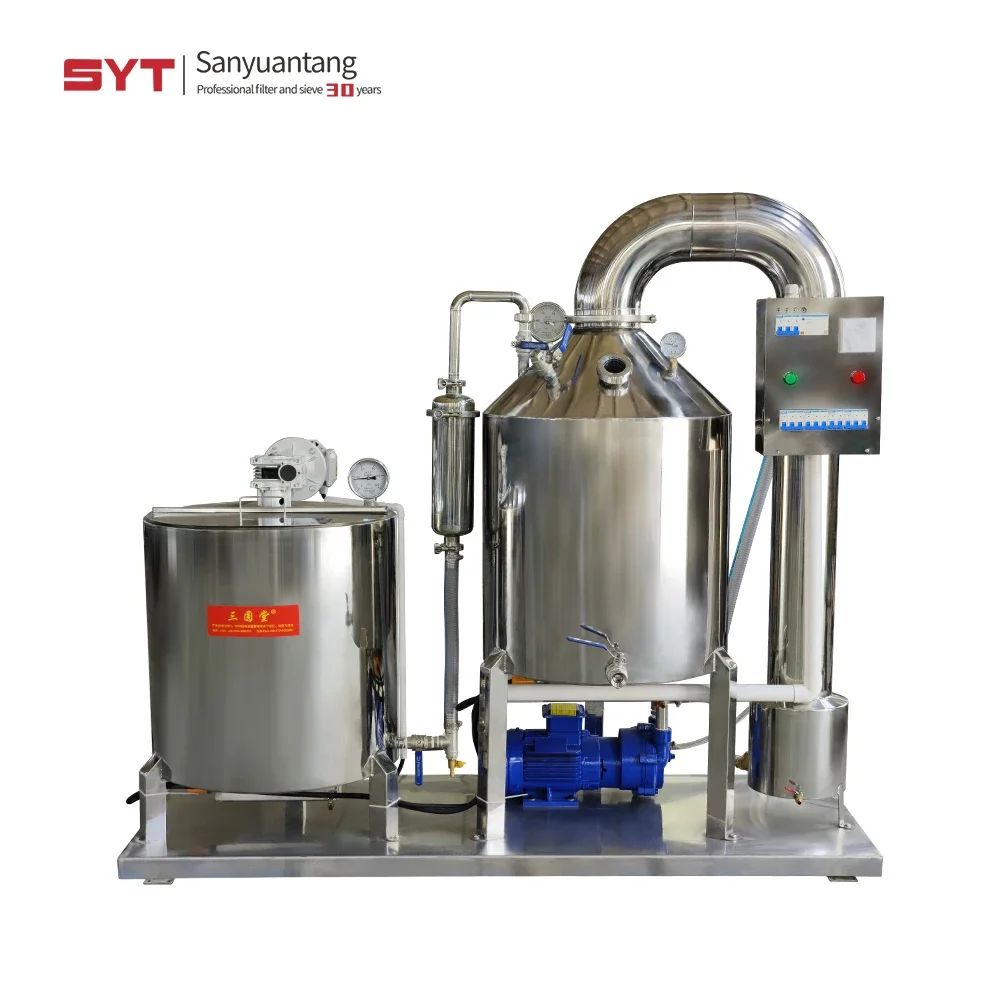 Low temperature honey vacuum concentration Bee equipment honey processing machine extractors for beekeeping