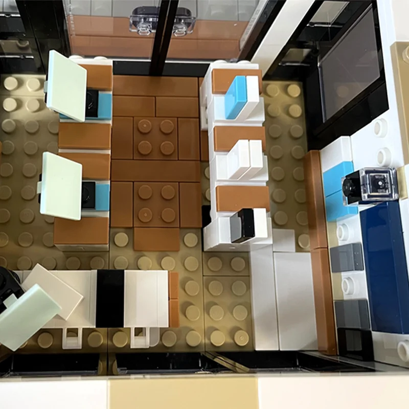 567 قطعة MOC متجر أبل وحدات بناء بديل نموذج بناء هدايا عيد الميلاد كتل لعبة العمارة لتقوم بها بنفسك الطوب عيد ميلاد الاطفال #3