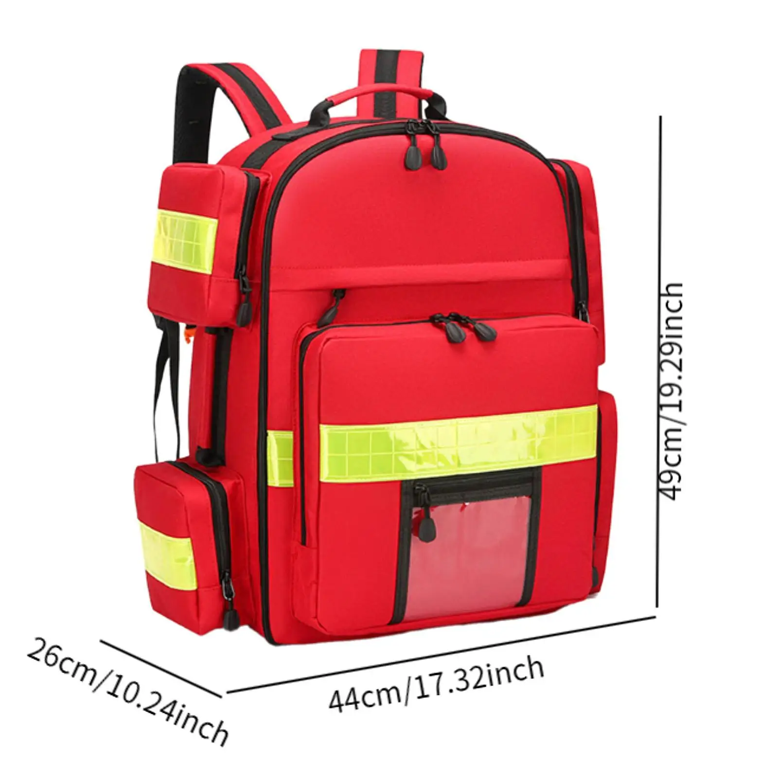 First Aid Trauma Backpack Empty for Climbing Community Center Trekking