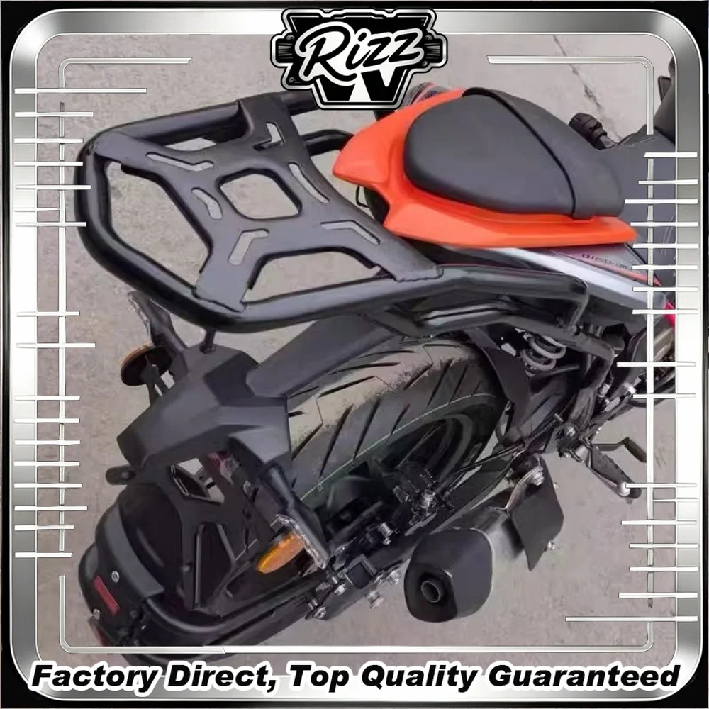 For QJMOTOR TR150 special modification accessories rear cargo rack aluminum alloy trunk rear cargo rack cargo support frame