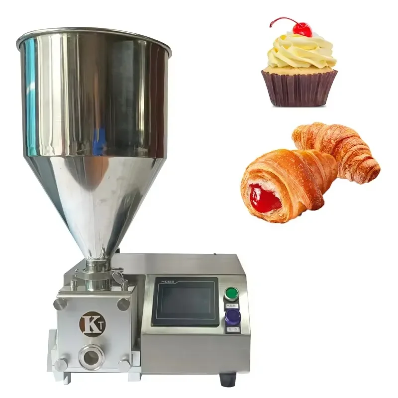 Large Capacity High Viscosity Butter Chocolate Jam Injecting Machine Chocolate Biscuit for Wholesales