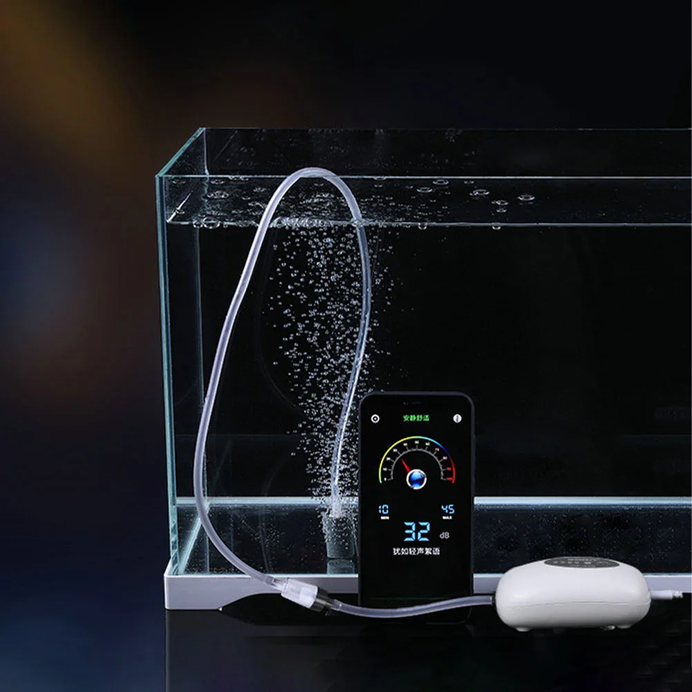 

1Set Oxygenation Pump Silent Rechargeable Aquarium Air Pump Fish Tank Aerator Oxygen Aerator Fish Tank Accessories