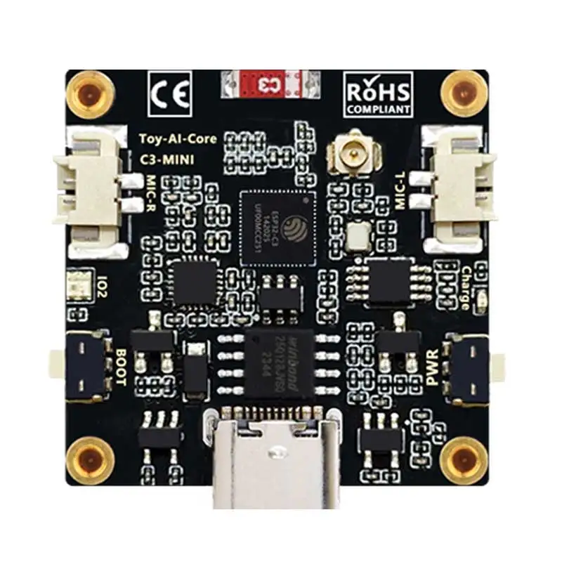 ESP32 C3 مجلس التنمية صوت روبوت صغير AI DeepSeek لعبة دمية الأساسية 1.28 بوصة 1.54 بوصة LCD