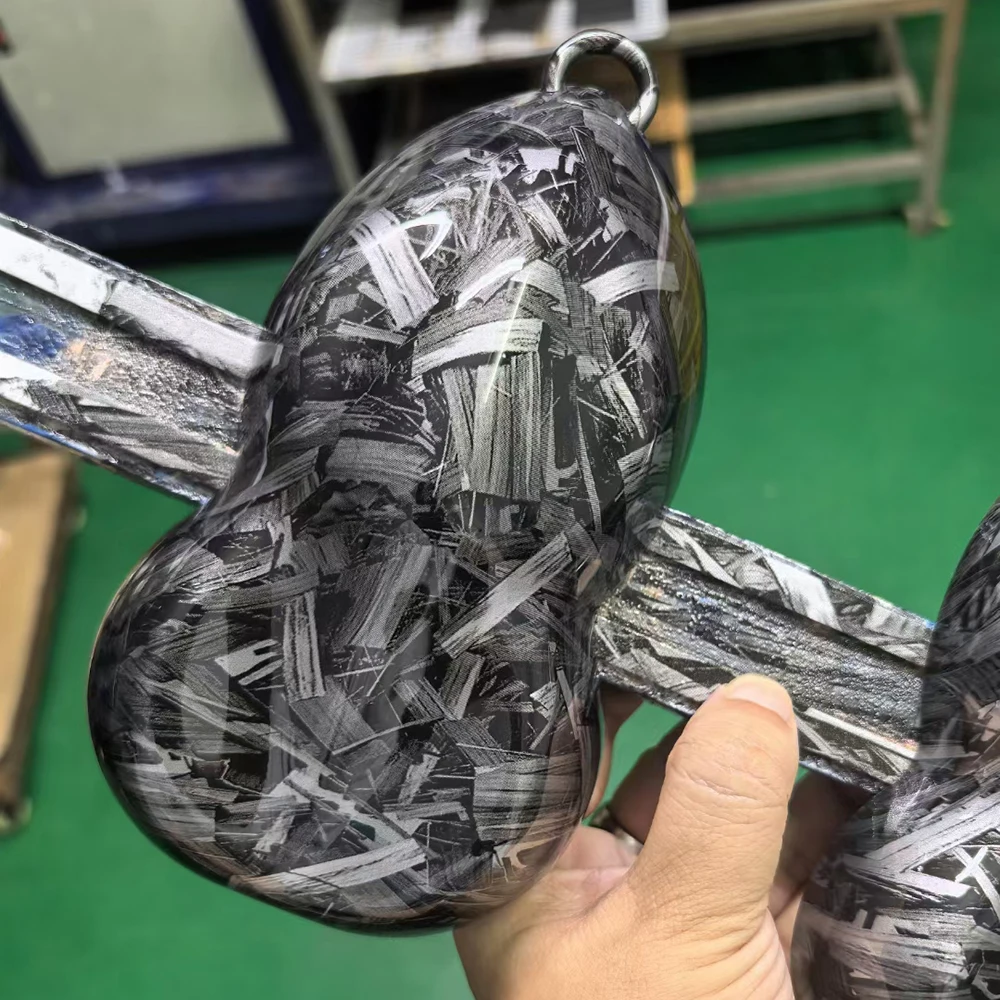 TSAUTOP TSWQ219-1 0.5*2m/10m Forge Carbon Fiber Water Transfer Printing Hydrographics Film