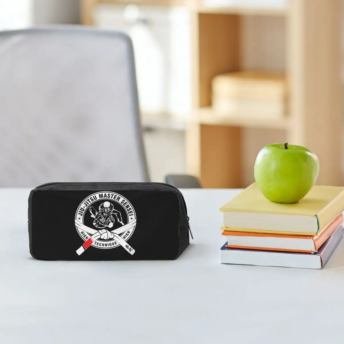

Jiu Jitsu Pencil Cases for Student Gifts Pen Box Pencil Bag Large Capacity Pencil Pouch Storage Stationery Supplies