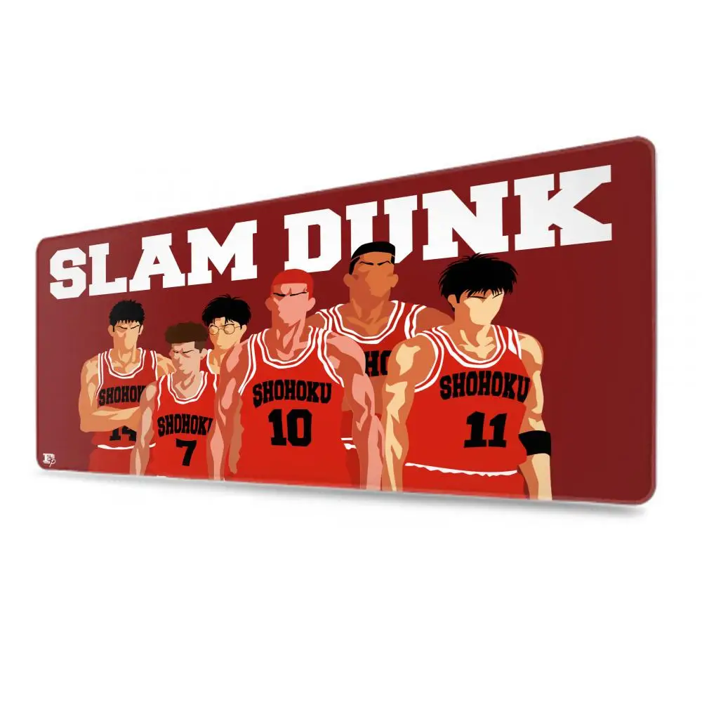 Alfombrilla de ratón de Anime Slam Dunk Xxl, accesorios de escritorio para Pc, Protector de teclado, alfombrillas para juegos