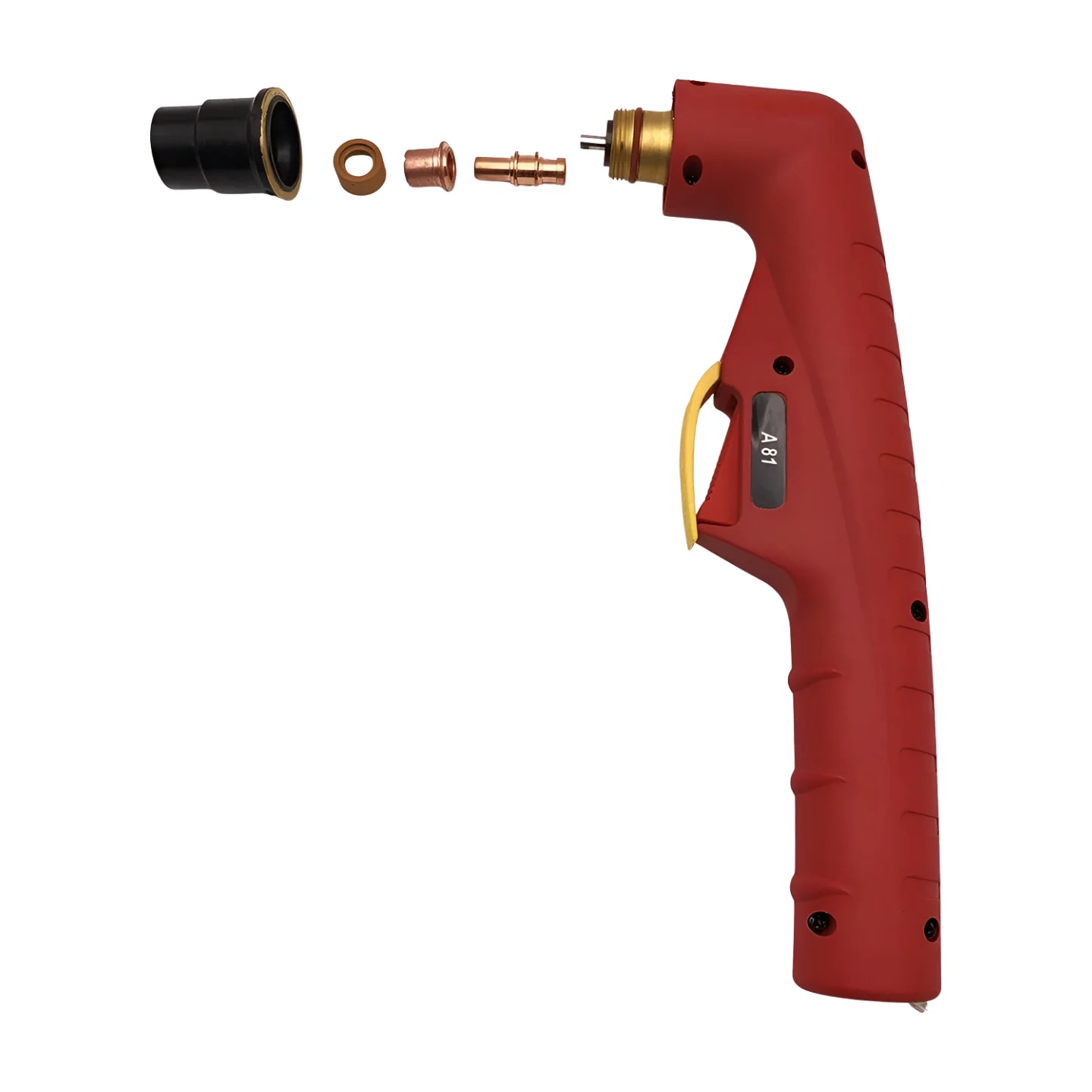 1pcs A81 LT81 LTM81-A Torch Head Fit Ergocut Air-cooled Plasma Cutter Torch With High Frequency