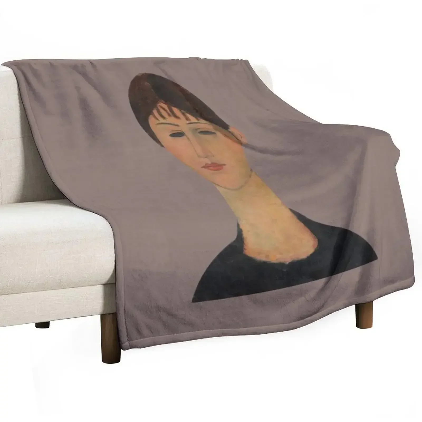 

Amedeo Modigliani - Portraits Throw Blanket Multi-Purpose Vintage Blankets