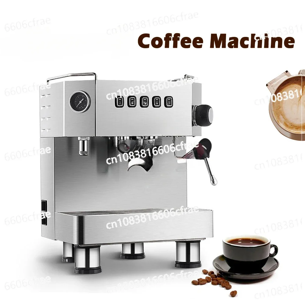 Bar espresso machine dual pump commercial small cappuccino latte and mocha coffee machine 220-240V/50Hz