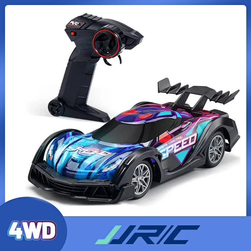 New RC Car With LED Light 4WD 2.4GHz Remote Control Cars High Speed Drift Off Road Racing Vehicle Toys for Children Kids Gifts