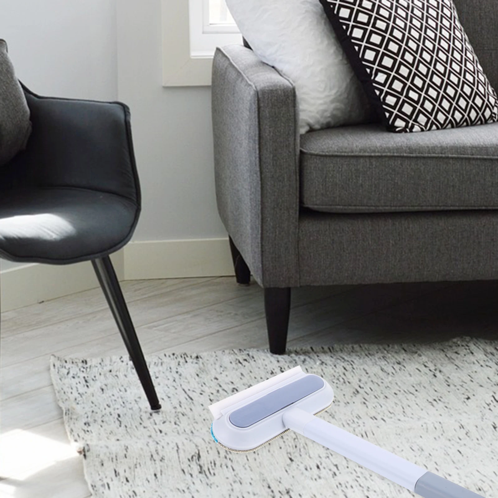 

Pet Hair Remover Brush Long Handle Dog Cat Hair Remover For Furniture Carpet Clothes Reusable Cleaning Tool For Home Car