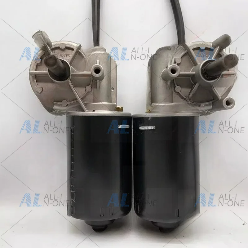 DC turbine geared motor 24V speed control motor large torque low speed high power forward and reverse rotation