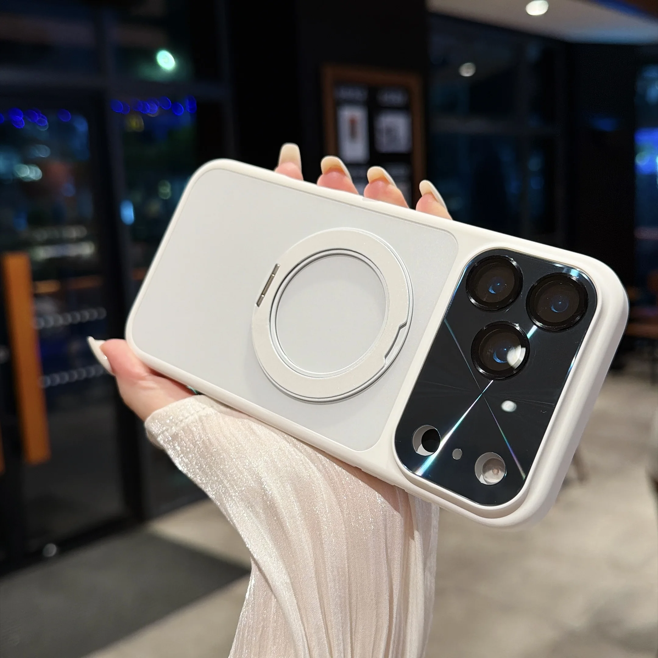 Magnetic Metal 360°Rotate Ring - Ring Stand Case 评论和价格