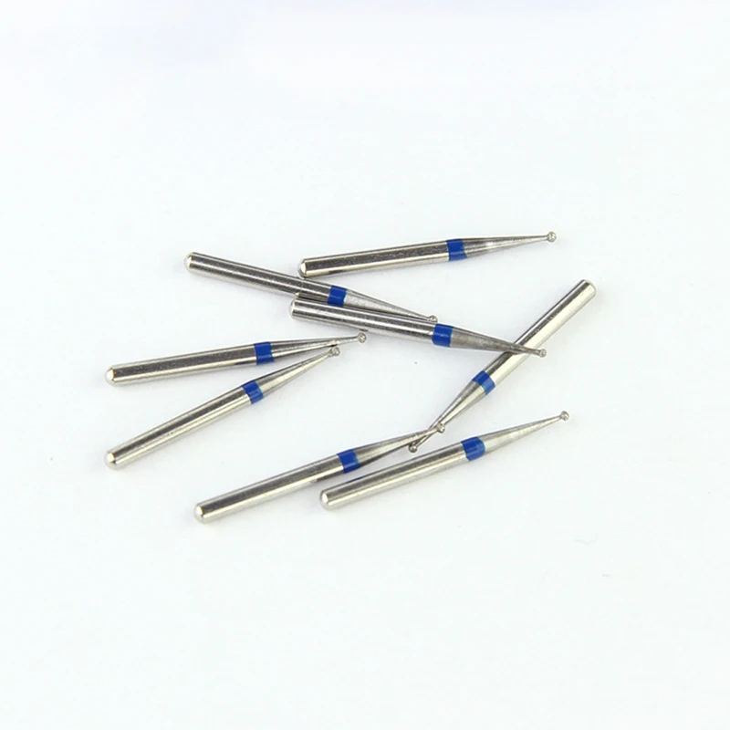 10 Teile/los Dental Diamant Bohrer Bohrer 39 Größen 1,6mm für High Speed Handstück Stomatologie Abteilung Zahnmedizin Schleifen Werkzeuge – Detail 11