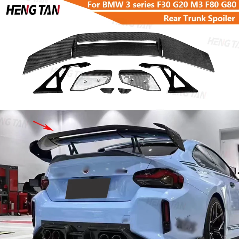 For BMW 3 series F30 G20 M3 F80 G80 Car Rear Trunk Spoiler Rear Wing Tail Wing Parts Body kit Car Accessories