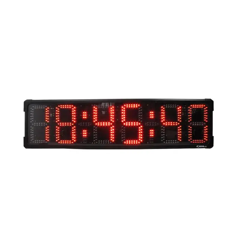 Ganxin  Outdoor Use Running Event Led Digital Numbers Wall Clock,  led race clock