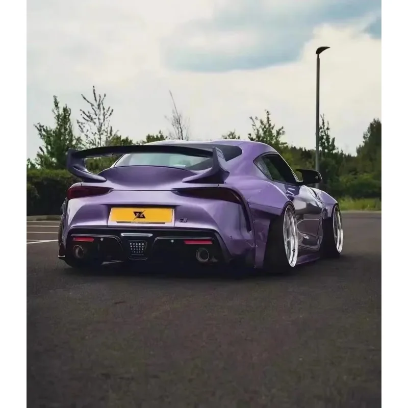 Spare Parts For CarsCarbon Fiber Rear Wing Body Kit For A90 Supra ST Style Rear Wing Car PartBody Kit Retrofit Kitfacelift Conv